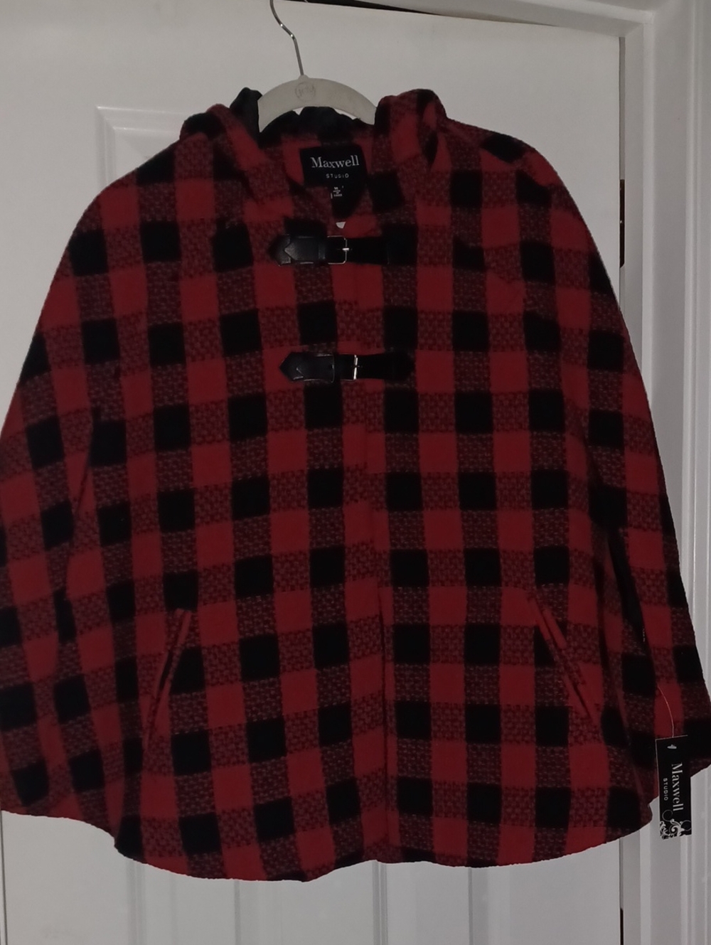 Maxwell STUDIO flannel Poncho